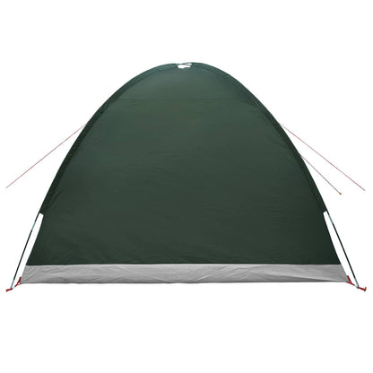 Cabin Tent with Roof Army green 4-Person Polyester and Steel