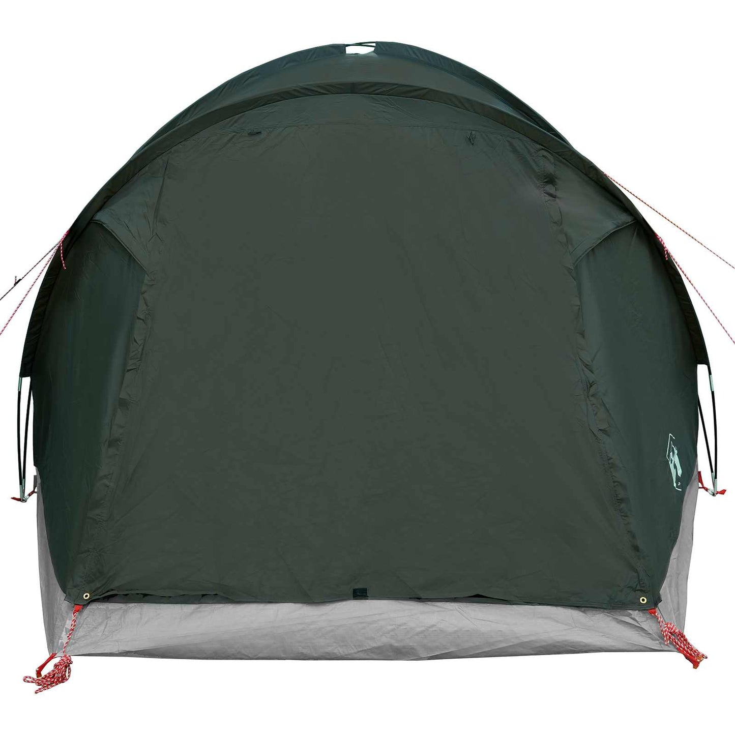 Cabin Tent with Roof Army green 4-Person Polyester and Steel