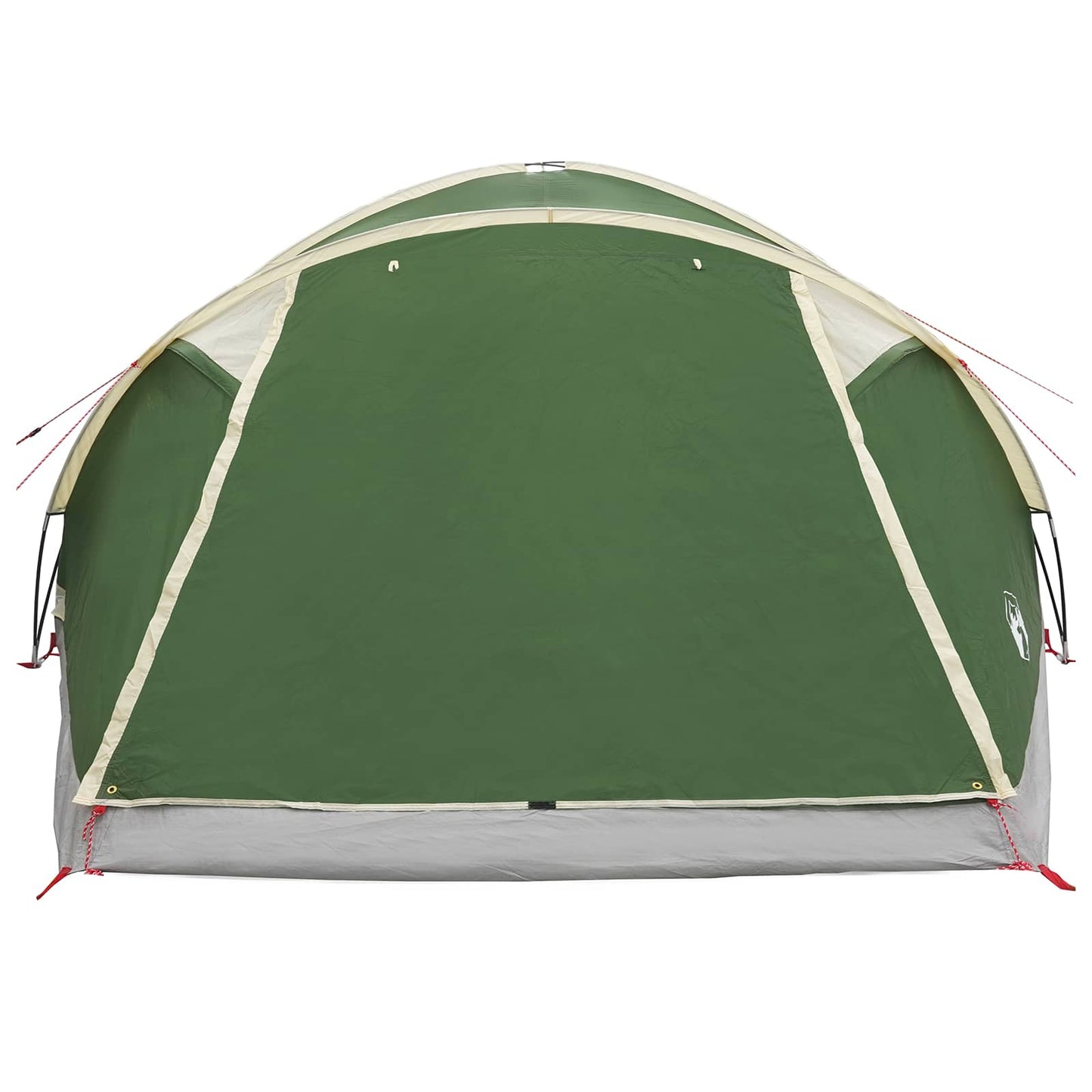 Cabin Tent with Roof Green 8-Person Polyester and Steel