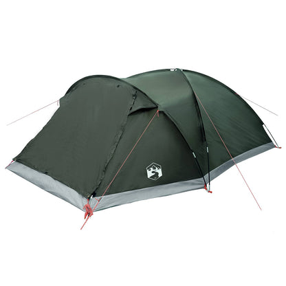 Cabin Tent with Roof Army green 8-Person Polyester and Steel