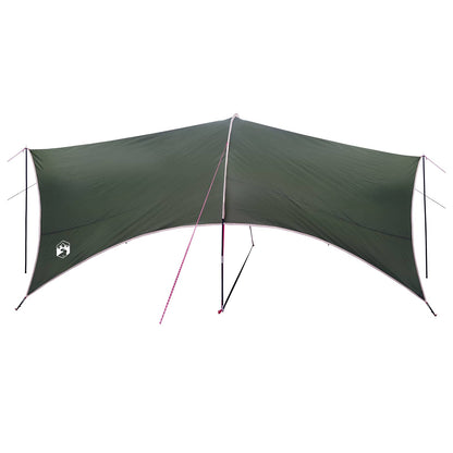 Camping Tarp Water-resistant Army Green 550 x 400 x 230 cm
