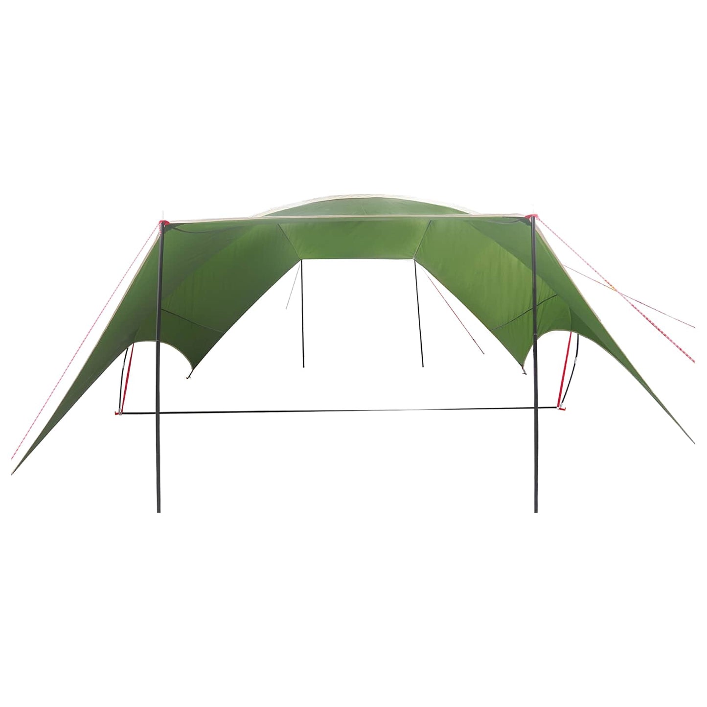Camping Tarp Water-resistant Green 690 x 580 x 255 cm