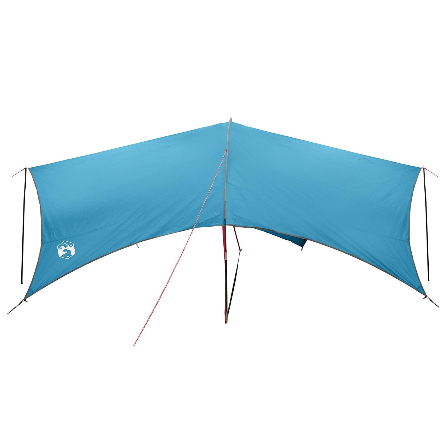 Camping Tarp Water-resistant Blue 695 x 580 x 200 cm