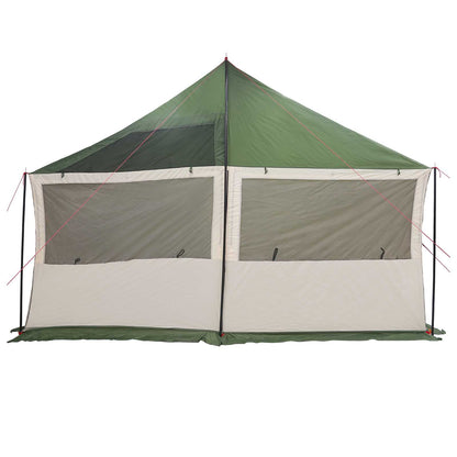 Family Tent Green 450 x 400 x 265 cm Polyester and Steel