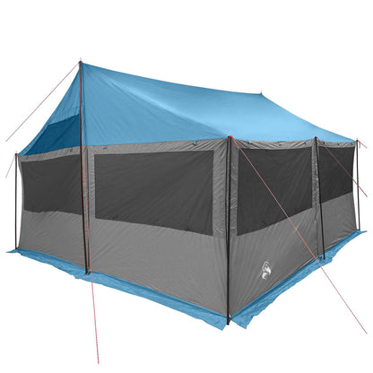 Family Tent Blue 450 x 400 x 265 cm Polyester and Steel