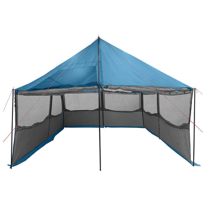 Family Tent Blue 450 x 400 x 265 cm Polyester and Steel