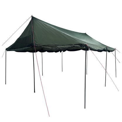 Family Tent Army green 450 x 400 x 265 cm Polyester and Steel
