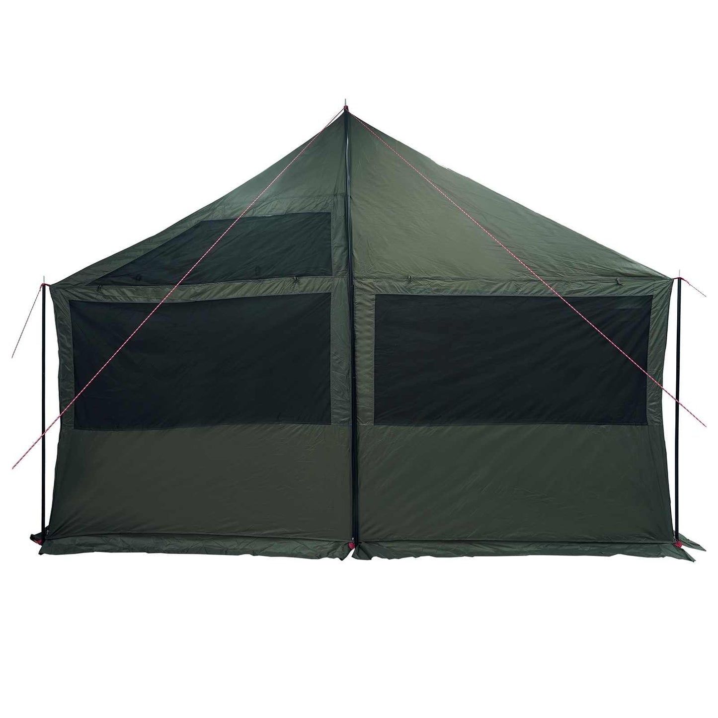 Family Tent Army green 450 x 400 x 265 cm Polyester and Steel