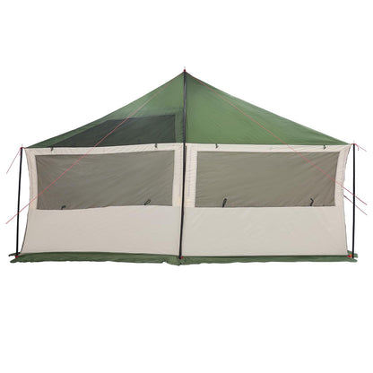 Family Tent Green 600 x 400 x 268 cm Polyester and Steel