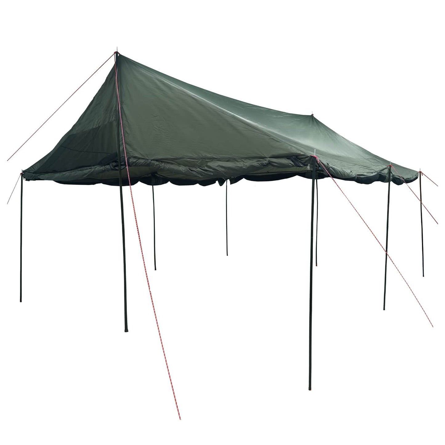 Family Tent Army green 600 x 400 x 268 cm Polyester and Steel
