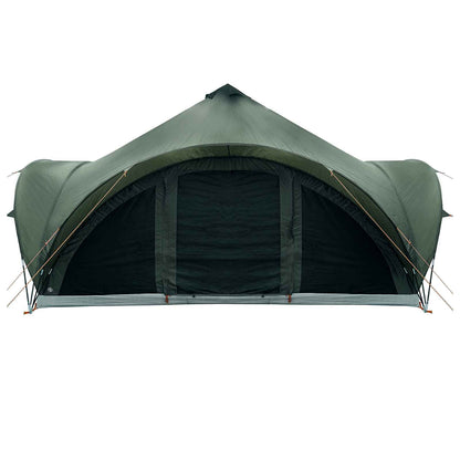 Tipi Tent with Roof Army green 18-Person Polyester and Steel