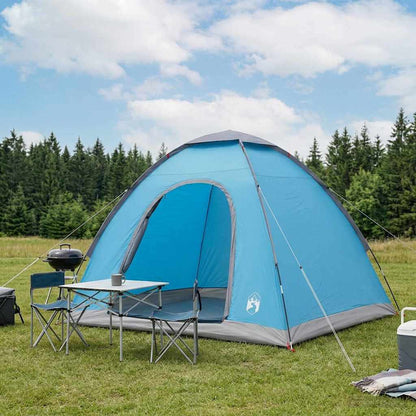 Camping Tent with Roof with Air Vent Blue 190 x 140 x 105 cm