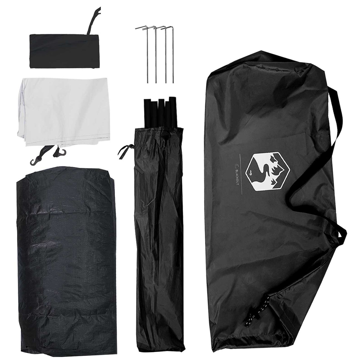 Camping Tent with Roof 185T Polyester with PU coating