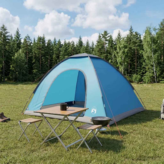 Camping Tent with Roof with Air Vent Blue 275 x 215 x 125 cm