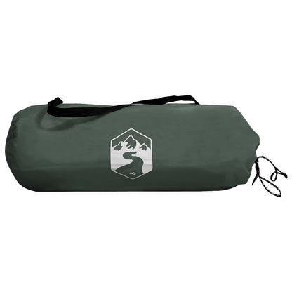 Camping Tent with Roof Army Green 275 x 215 x 125 cm