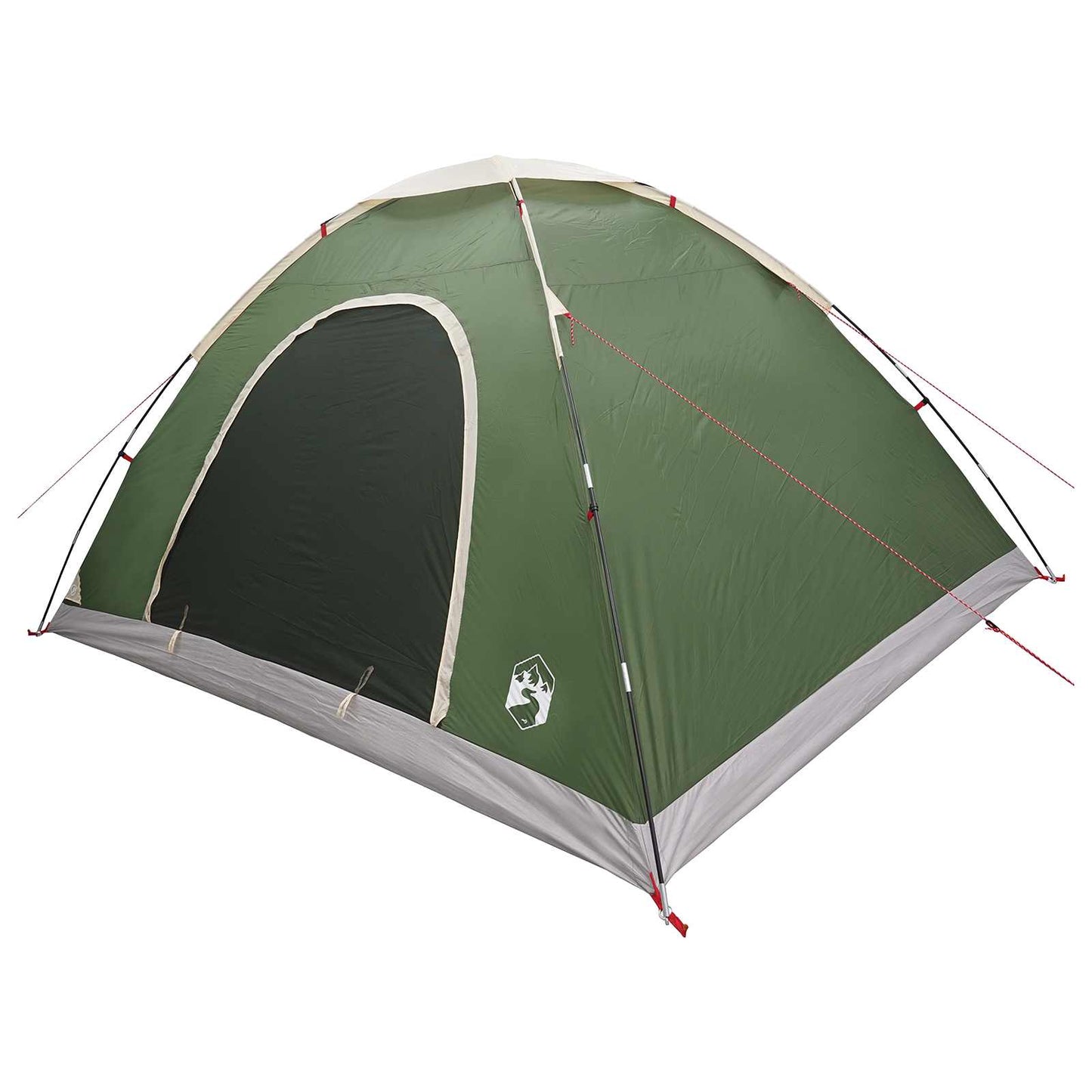 Camping Tent with Roof with Air Vent Green 335 x 275 x 180 cm