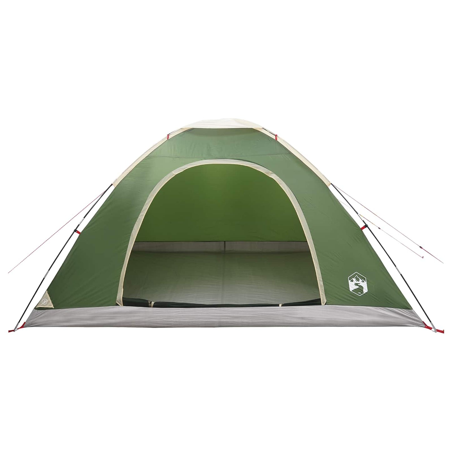 Camping Tent with Roof with Air Vent Green 335 x 275 x 180 cm
