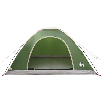 Camping Tent with Roof with Air Vent Green 335 x 275 x 180 cm