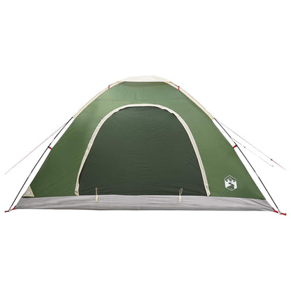 Camping Tent with Roof with Air Vent Green 335 x 275 x 180 cm