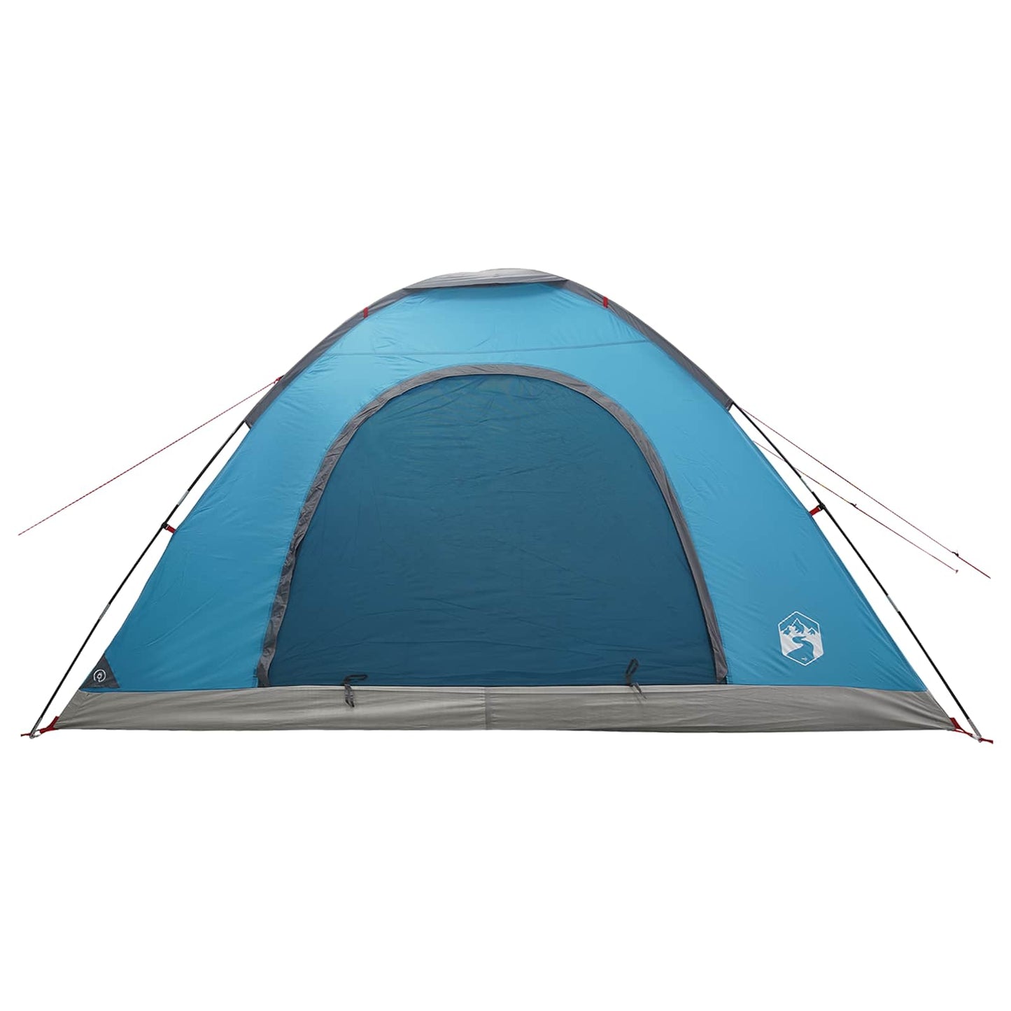 Camping Tent with Roof with Air Vent Blue 335 x 275 x 180 cm