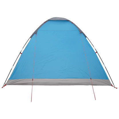 Camping Tent with Roof with Air Vent Blue 335 x 275 x 180 cm