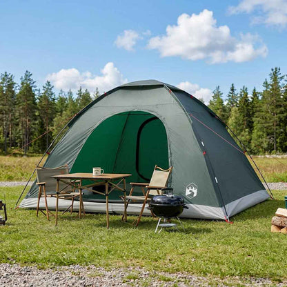 Camping Tent with Roof Army Green 335 x 275 x 180 cm