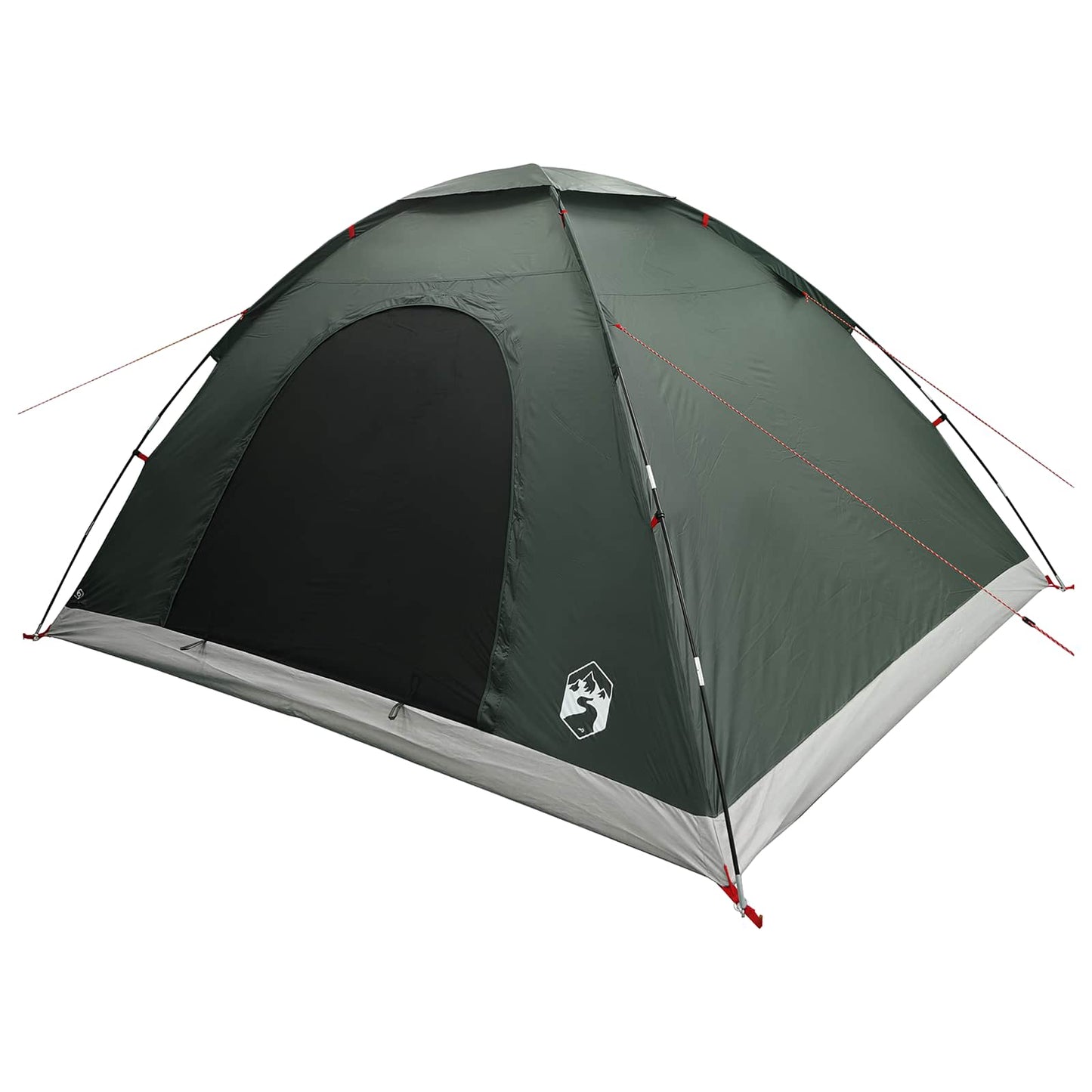 Camping Tent with Roof Army Green 335 x 275 x 180 cm