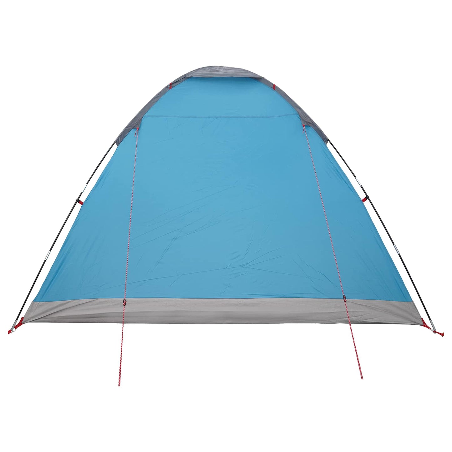 Camping Tent with Roof Blue 6-Person Polyester and Steel