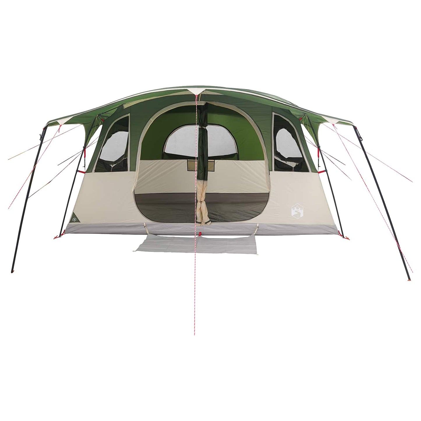 Tunnel Tent Green 366 x 244 x 198 cm Polyester and Steel