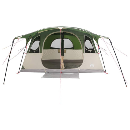 Tunnel Tent Green 366 x 244 x 198 cm Polyester and Steel
