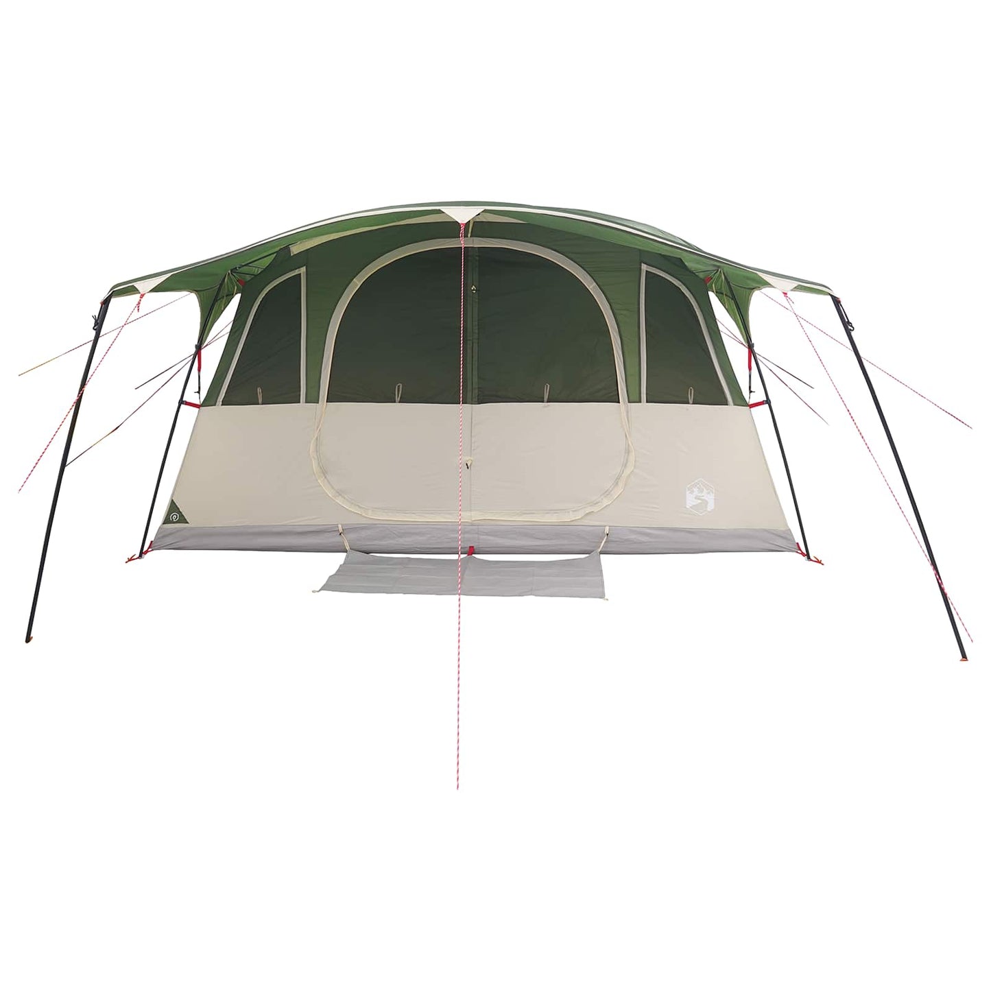 Tunnel Tent Green 366 x 244 x 198 cm Polyester and Steel