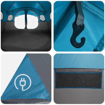 Tunnel Tent Blue 366 x 244 x 198 cm Polyester and Steel