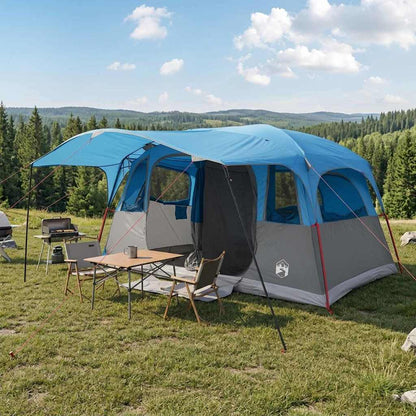 Tunnel Tent Blue 427 x 305 x 205 cm Polyester and Steel