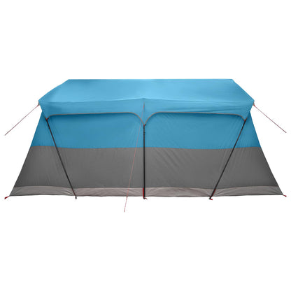 Family Tent Blue 487 x 340 x 216 cm Polyester and Steel