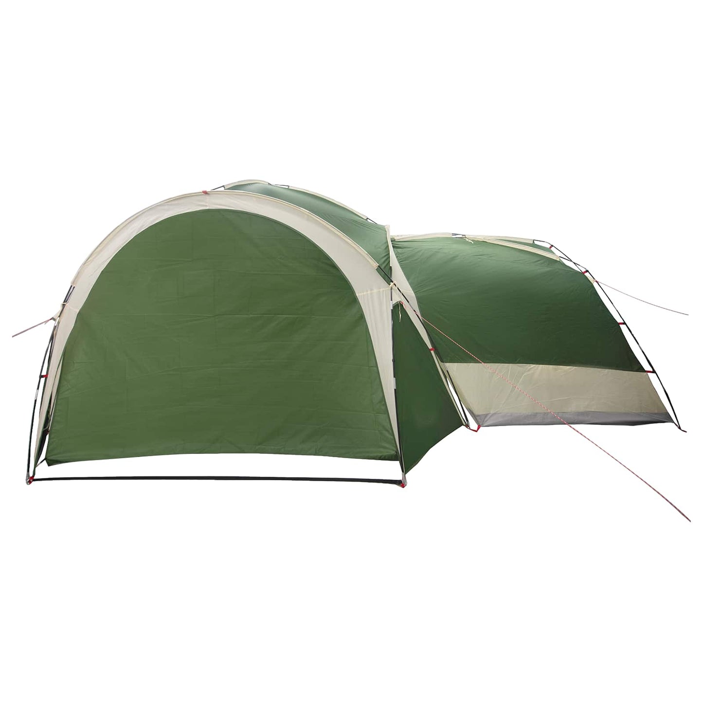 Side Tent Green 410 x 410 x 250 cm Polyester and Steel