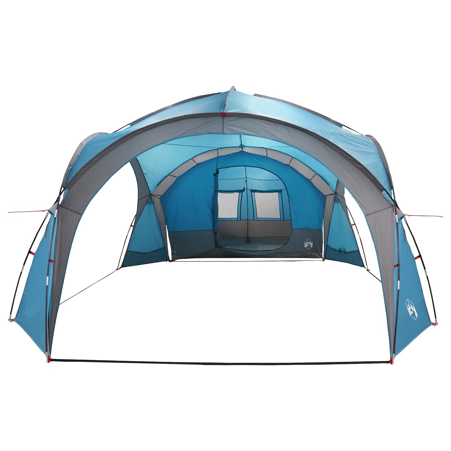 Side Tent with Roof Blue 410 x 410 x 250 cm Polyester and Steel