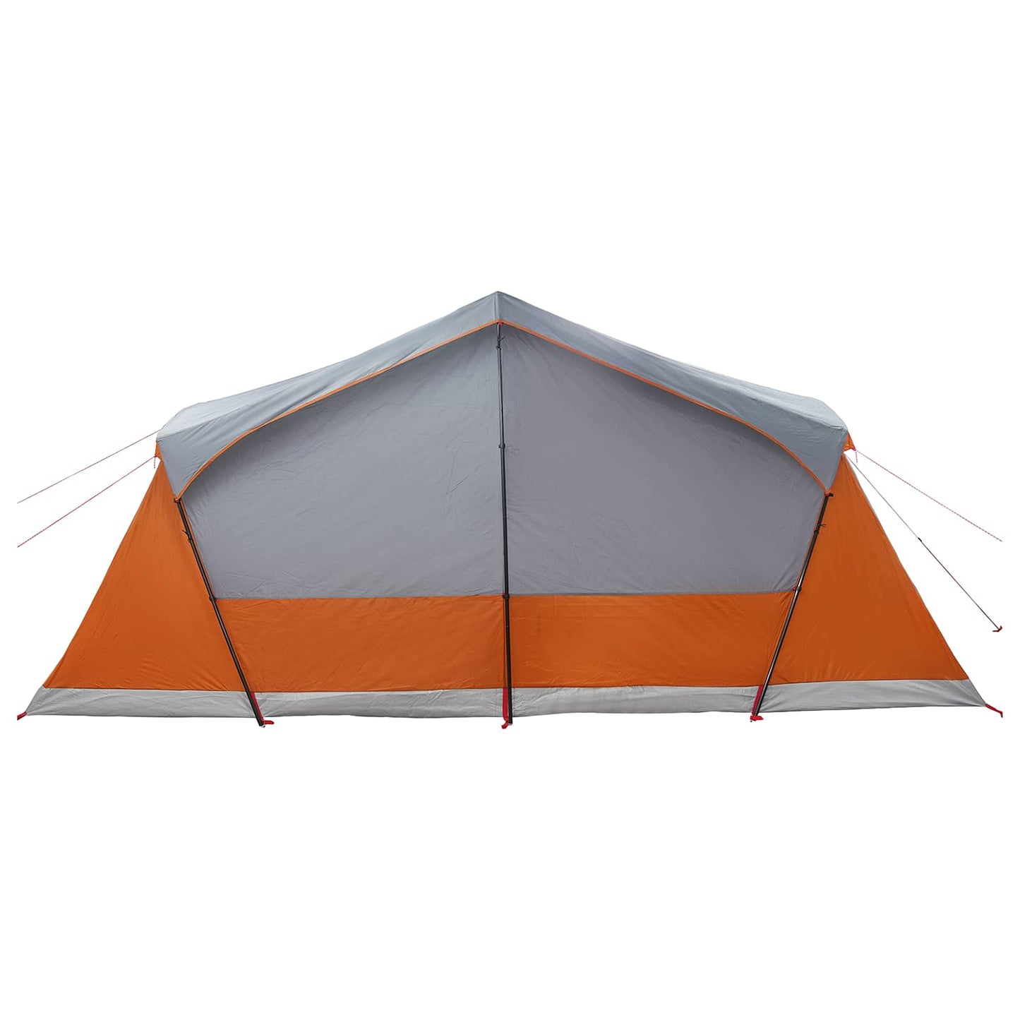 Cabin Tent with Roof Grey and Orange 480 x 273 x 205 cm