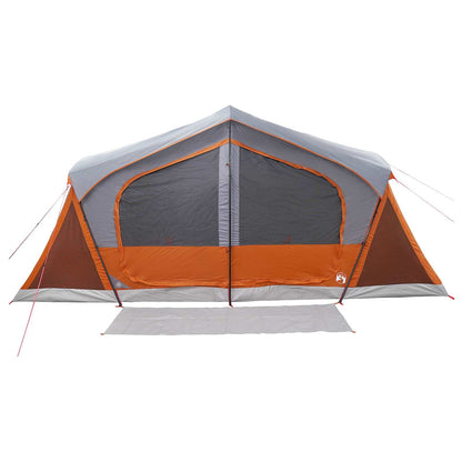 Cabin Tent with Roof Grey and Orange 480 x 273 x 205 cm