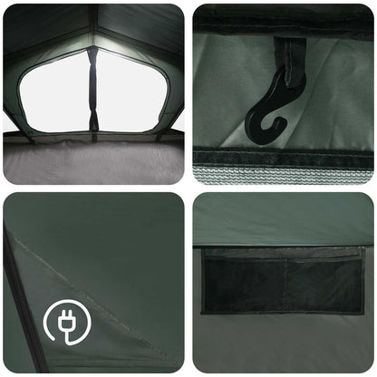 Cabin Tent Army Green 480 x 273 x 205 cm Polyester and Steel
