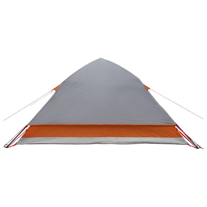Instant Tent with Roof Grey and Orange 305 x 215 x 140 cm