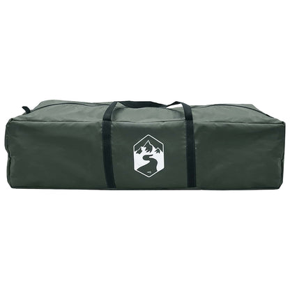 Instant Tent Army Green 365 x 380 x 200 cm Polyester and Steel