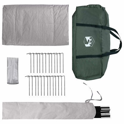 Tipi Tent Army Green 700 x 700 x 395 cm Polyester and Steel