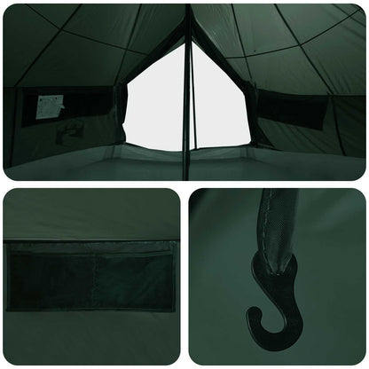 Tipi Tent Army Green 700 x 700 x 395 cm Polyester and Steel