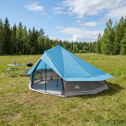 Tipi Tent with Roof Blue 800 x 800 x 430 cm Polyester and Steel