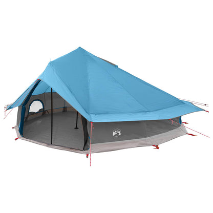 Tipi Tent with Roof Blue 800 x 800 x 430 cm Polyester and Steel