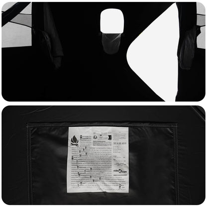 Hunting Tent with Roof White Blackout 143 x 143 x 165 cm
