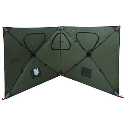 Hunting Tent Army Green 145 x 145 x 150 cm Polyester and Steel