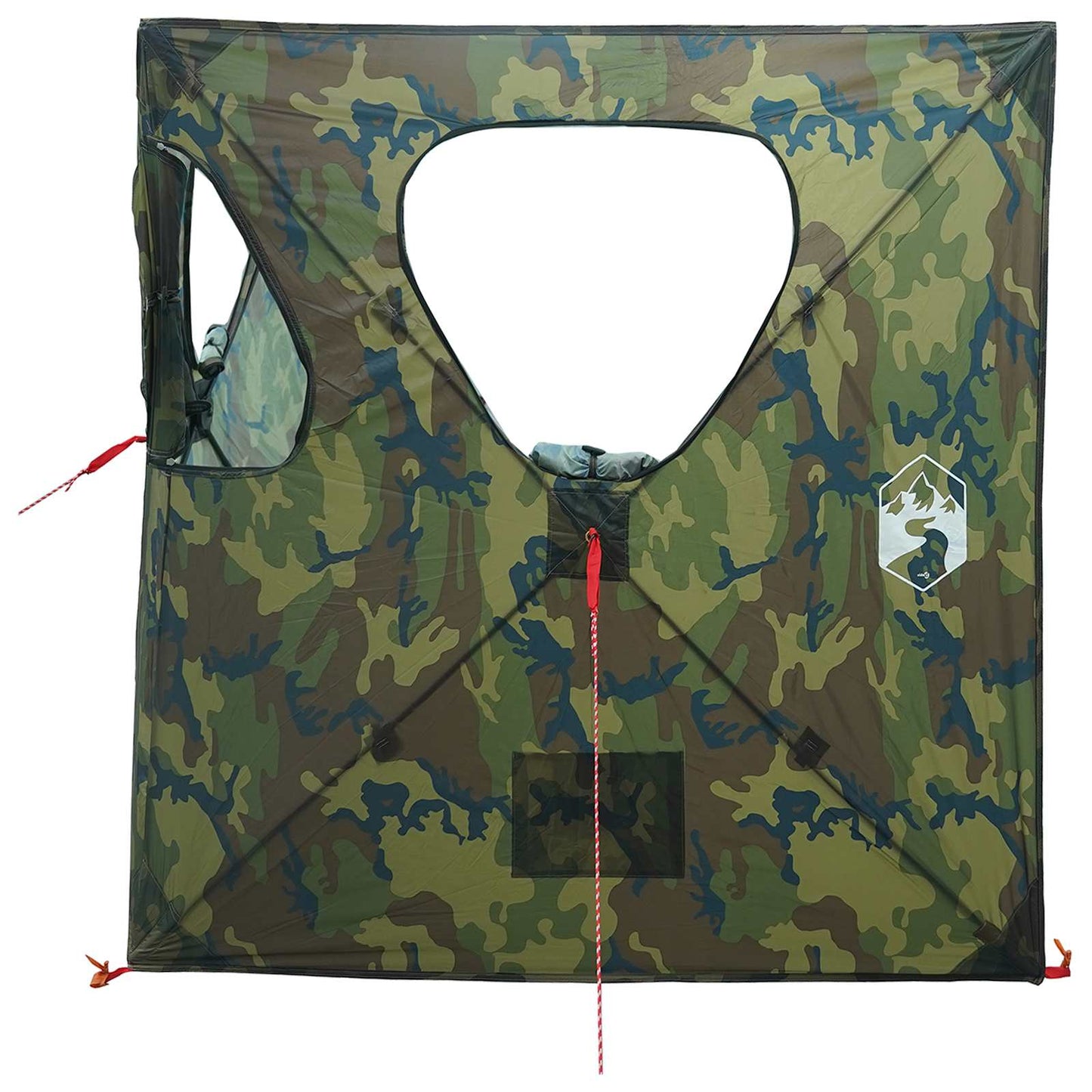 Hunting Tent Camouflage 145 x 145 x 150 cm Polyester and Steel