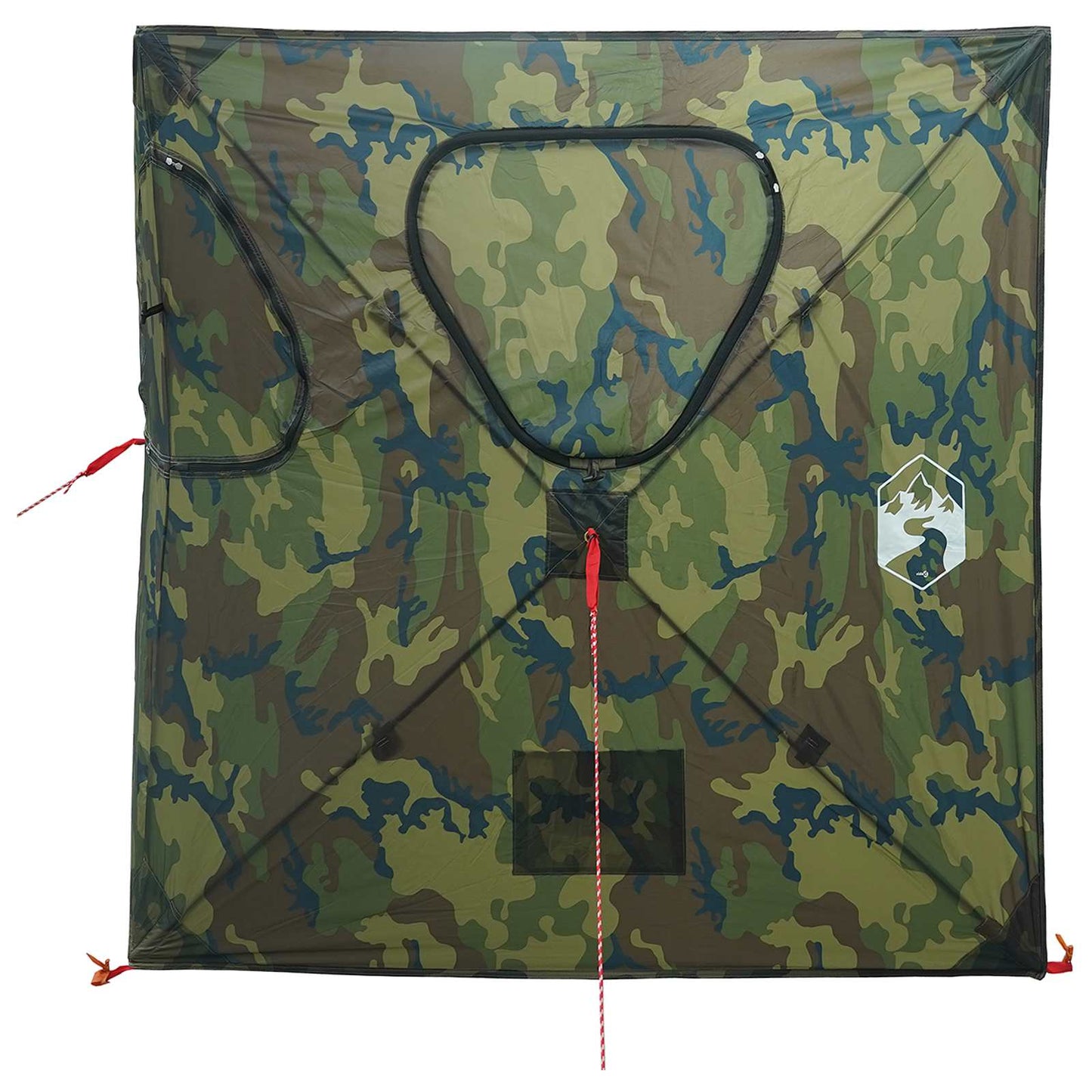 Hunting Tent Camouflage 145 x 145 x 150 cm Polyester and Steel