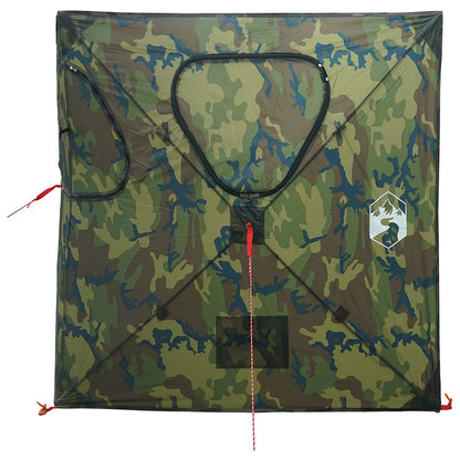 Hunting Tent Camouflage 145 x 145 x 150 cm Polyester and Steel